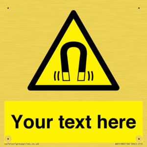 Custom Magnetic Field Sign